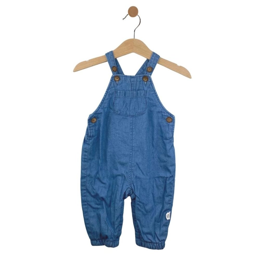 Baby Gap Lined Overall Denim 3-6 Months
